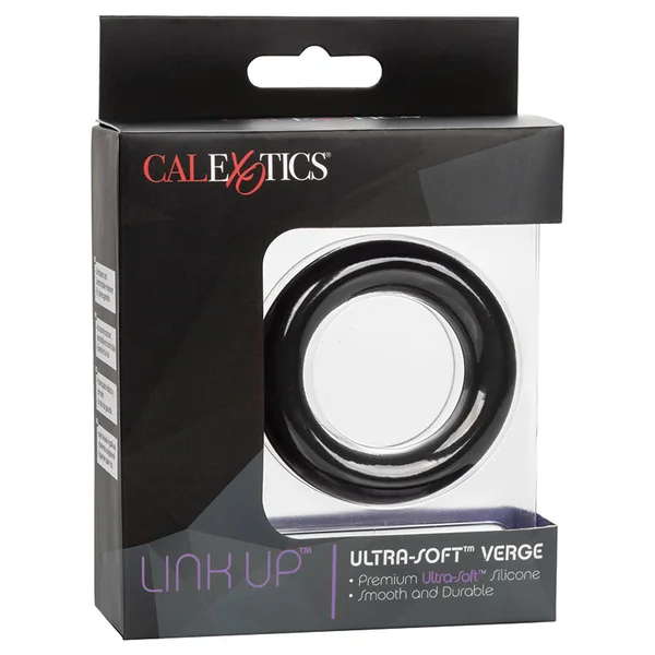 Link Up Ultra-Soft Verge Cock Ring - Black