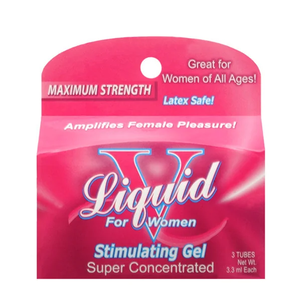 Liquid V Female Stimulant - Pillow Box Of 3