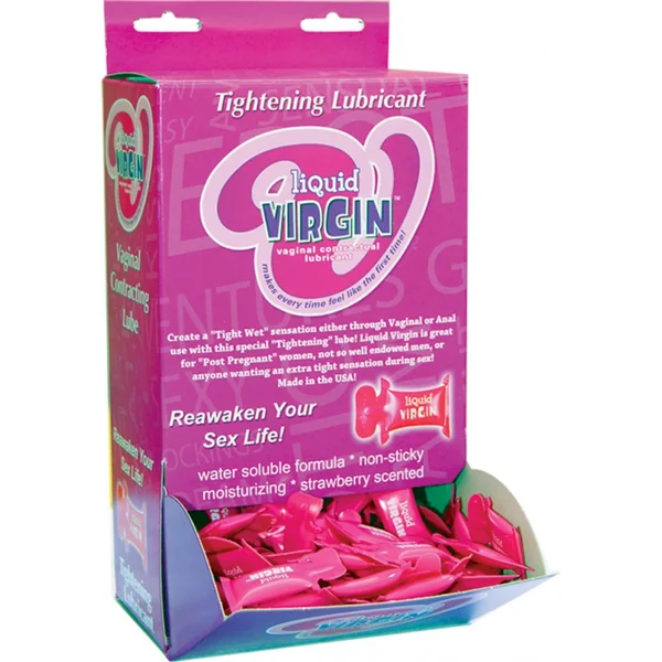 LIQUID VIRGIN PILLOW PACKS 144PC DISPLAY