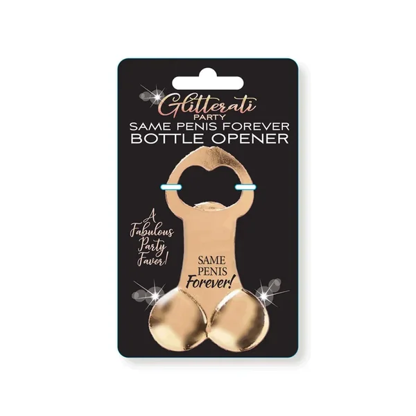 Little Genie Glitterati Same Penis Forever Bottle Opener
