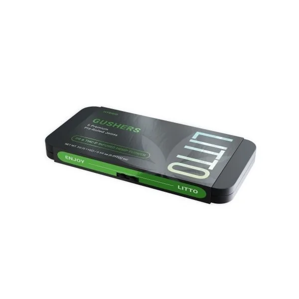 Litto D8 & THC-P Infused Pre-rolls Gushers Hybrid