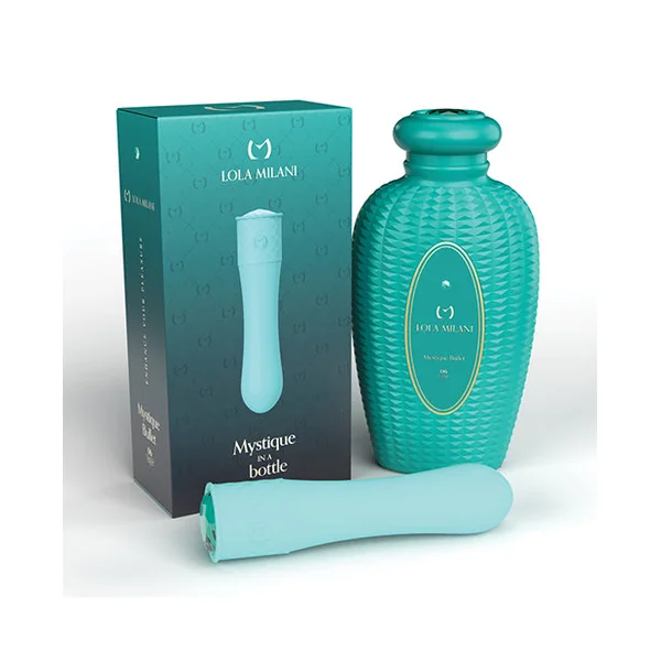 Lola Milani Mystique Bullet w/Emerald Bottle - Teal