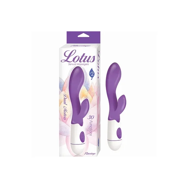 Lotus Sensual Massagers #2-Purple