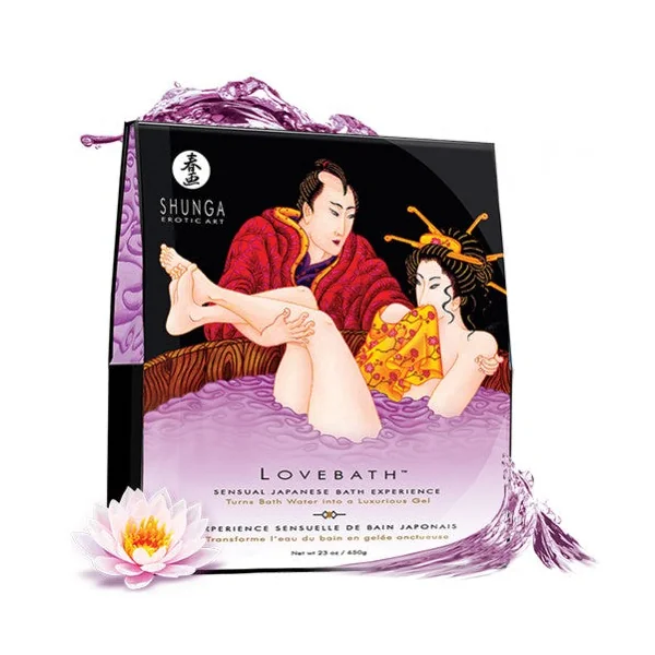 Love Bath Crystals Sensual Lotus by Shunga