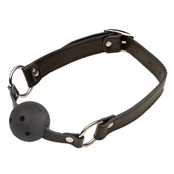 Love in Leather - Breathable Ball Gag