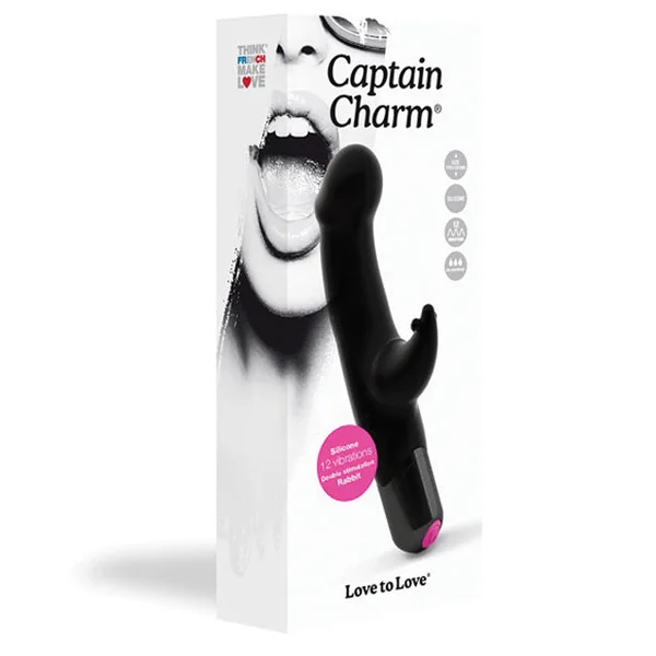 Love To Love Captain Charm Rabbit - Black