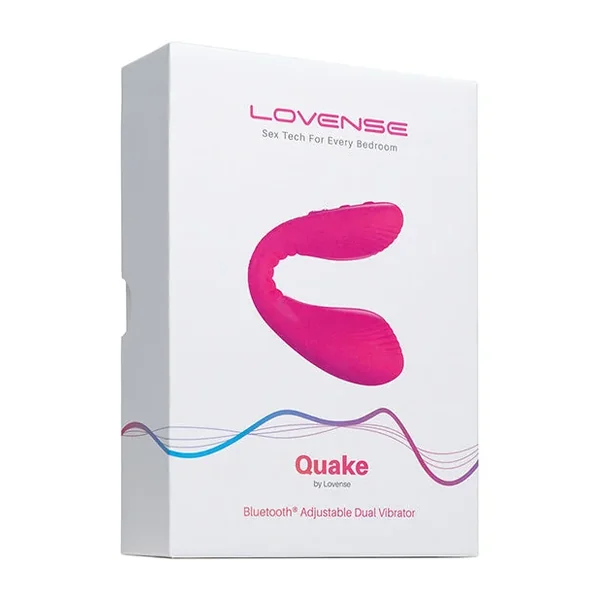 Lovense Dolce (previously Quake) Adjustable Dual Stimulator – Pink
