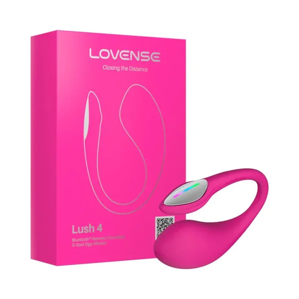 Lovense Lush 4 Bluetooth Remote-Controlled Camming Vibrator