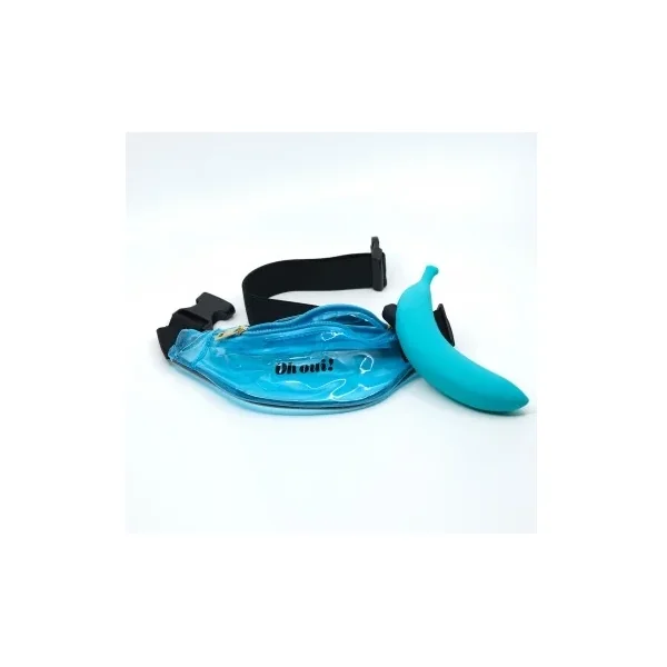 LoveToLove Oh Oui Banana Dildo – Blue Lagoon