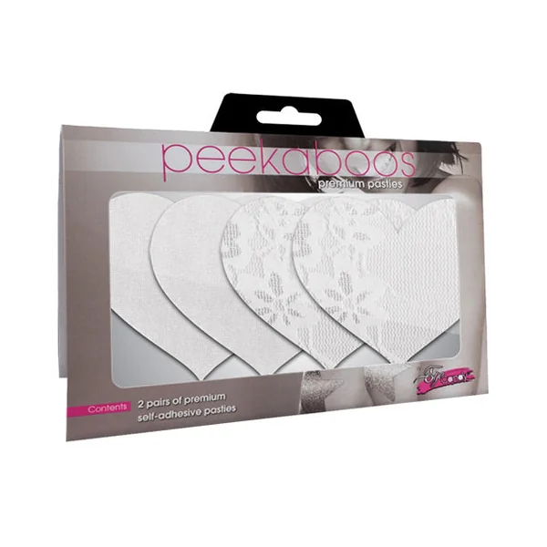 Luminous Hearts - White Pack Of 2