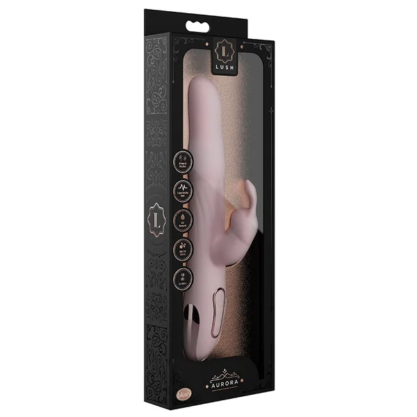 Lush Aurora G-Spot Pink 9.75-Inch Rabbit Vibrator