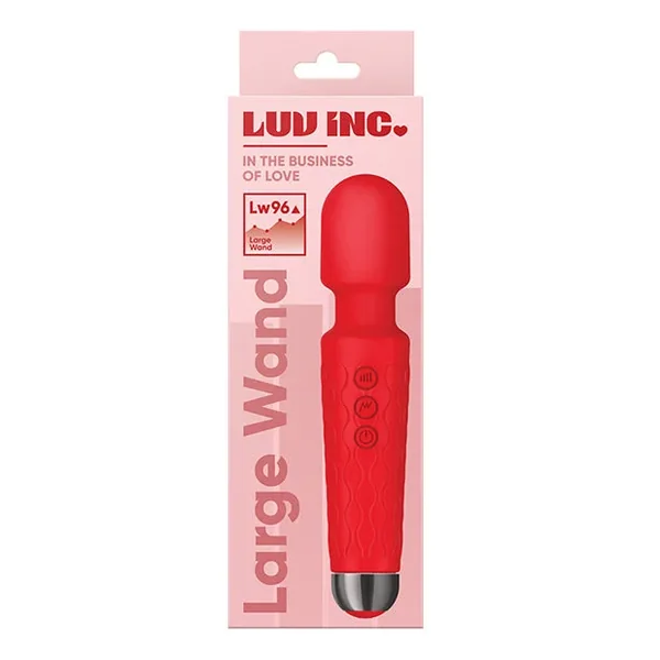Luv Inc. 8″ Large Wand – Red