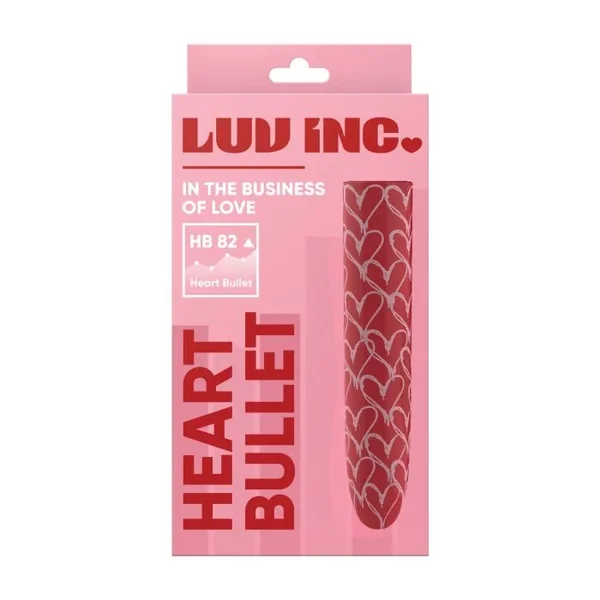 Luv Inc Graffiti Heart Bullet – Red