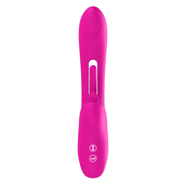 Luv Inc Tapping Tongue Thumping Rabbit Vibrator