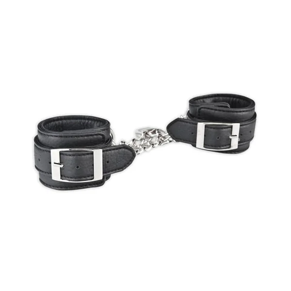 LUX FETISH LEATHERETTE CUFFS