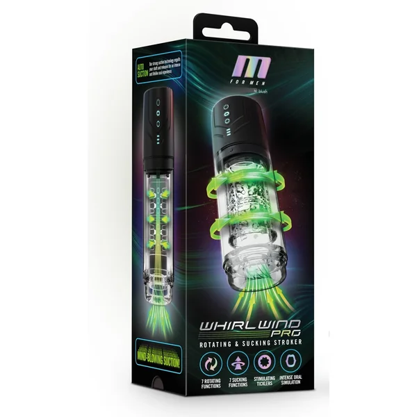 M FOR MEN WHIRLWIND PRO BLACK