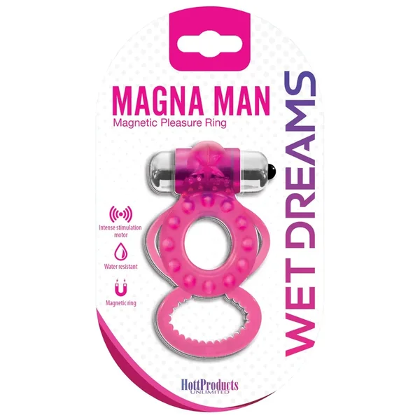 Magna-Man Magnetic Ring – Magenta