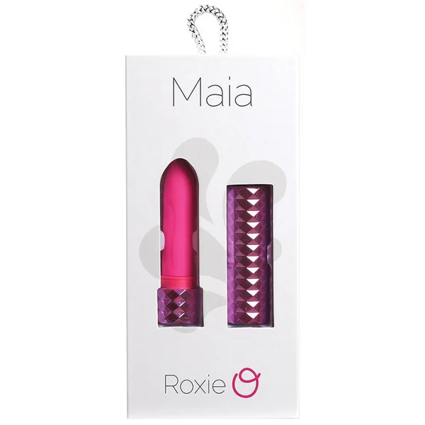 Maia ROXIE Crystal Gems Rechargeable Lipstick Bullet Vibrator