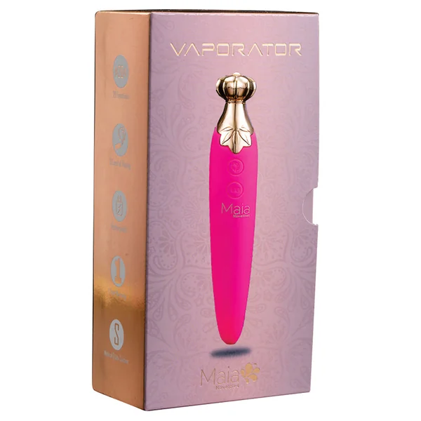 Maia VAPORATOR Silicone Vibrator - Pink