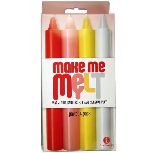 Make Me Melt Wax-Play Candle 4 Pack