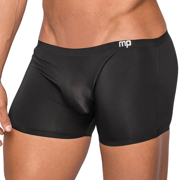 Male Power Seamless Sleek Short - Black Medium