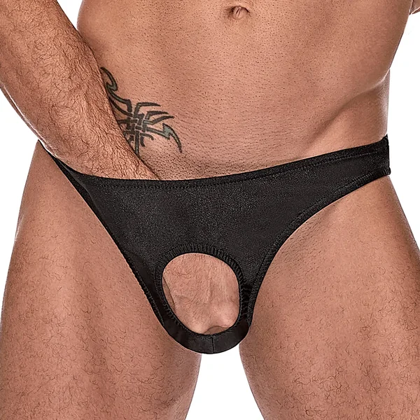 Male Power Ultimate Duo Crotchless Briefs & Silicone Cock Ring