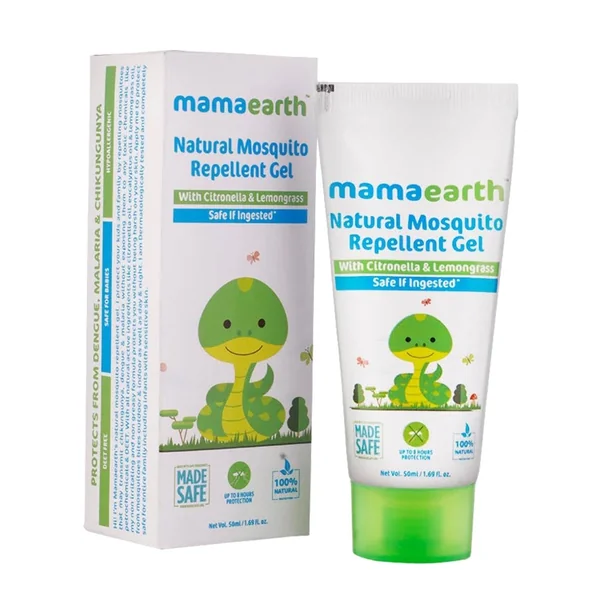 MAMAEARTH NATURAL MOSQUITO REPELLENT GEL (50ml)
