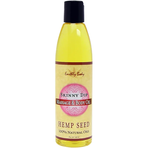 MASSAGE & BODY OIL SKINNY DIP 8 OZ