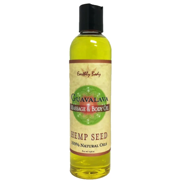 MASSAGE OIL GUAVALAVA 8 OZ