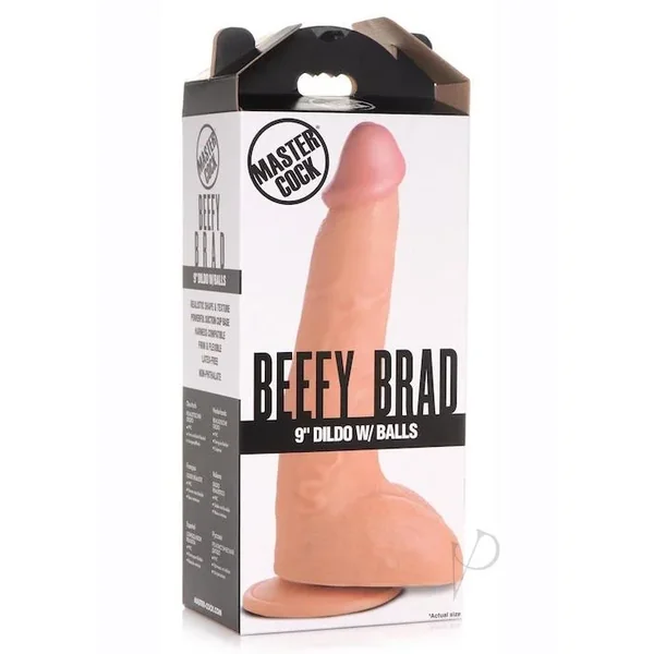 Master Cock “Beefy Brad 9” Dildo -Light