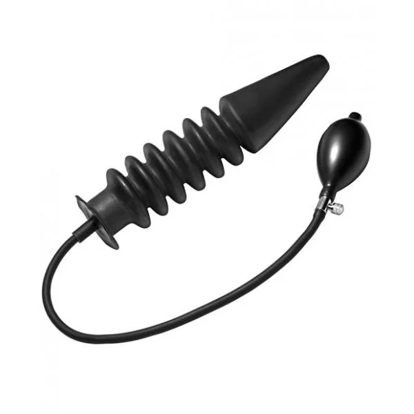 Master Series Accordion Inflatable XL Anal Plug