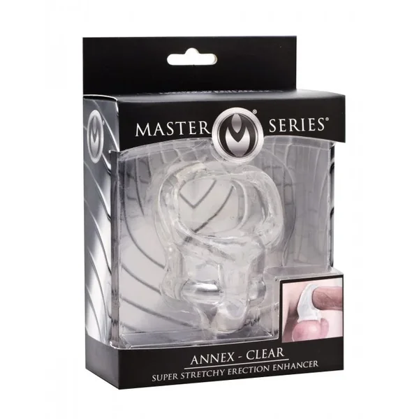 Master series annex clear super stretchy erection enhancer