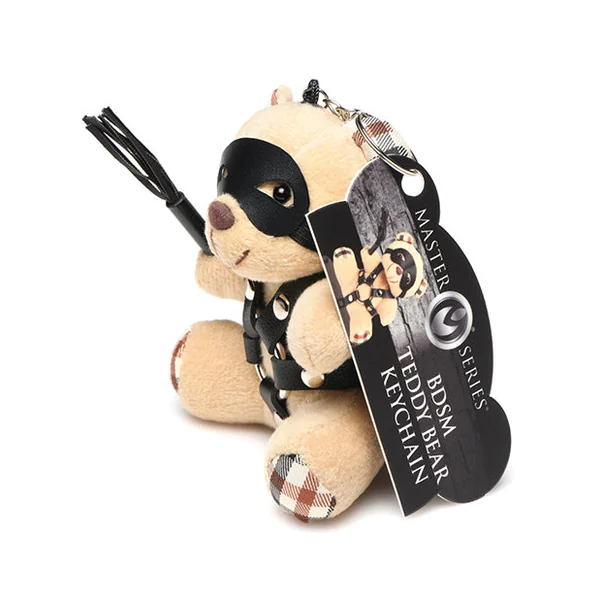 Master Series Bdsm Teddy Bear Keychain