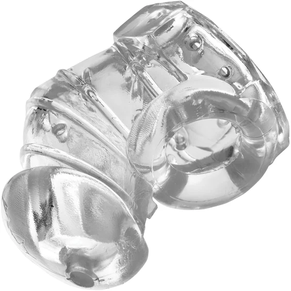 Master Series Detained 2.0 Restrictive Chastity Cage With Nubs
