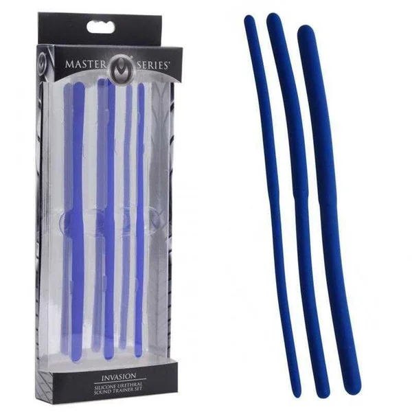 Master Series Invasion Silicone Urethral Sound Trainer Set