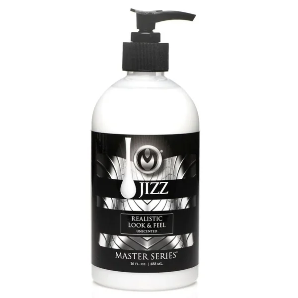 Master Series Jizz Unscented Water-Based Body Glide - 16 Oz