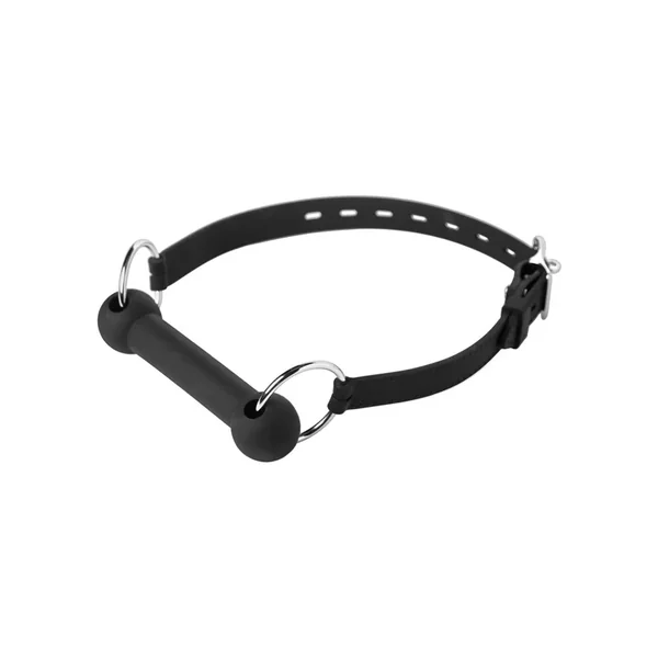 Master Series Mr. Ed Locking Silicone Bit Gag – Black