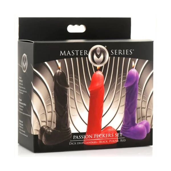 Master Series Passion Peckers Candle Set