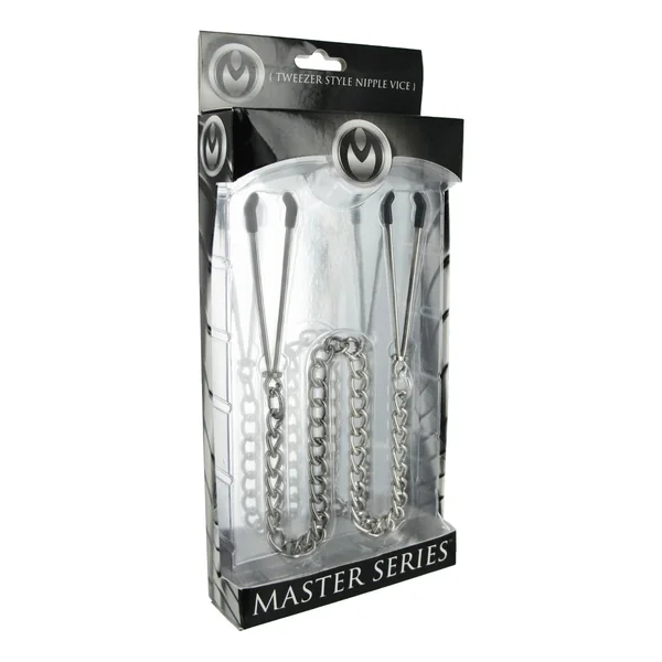 MASTER SERIES REIGN TWEEZER NIPPLE CLAMPS