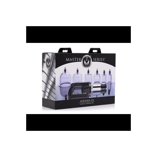 Master Series Sukshen 6 Piece Cupping Set