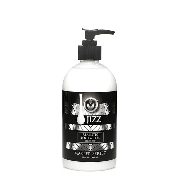 Master Series Unscented Jizz Water Based Body Glide – 16 oz