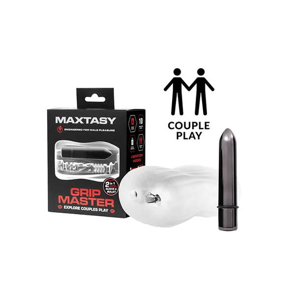Maxtasy Grip Master Sleeve & Bullet - Clear