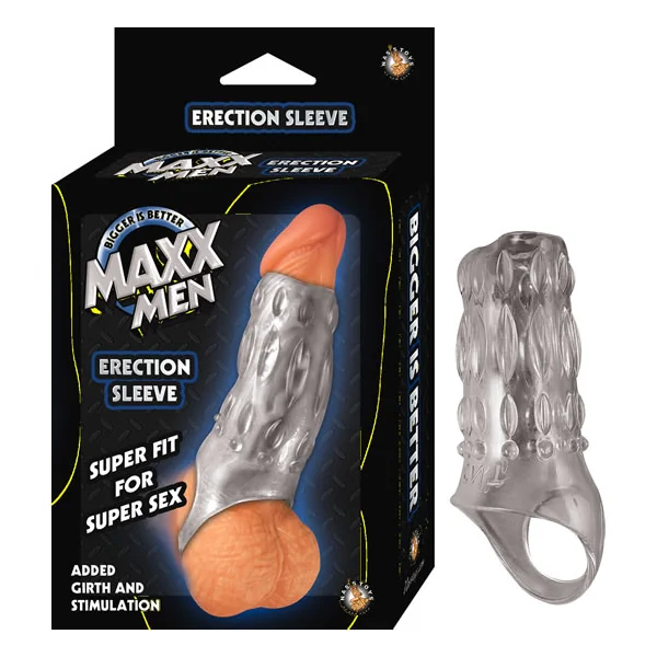 MAXX MEN ERECTION SLEEVE CLEAR