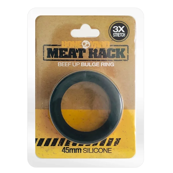 MEAT RACK COCK RING BLACK