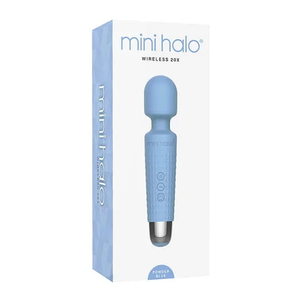 Mini Halo Wireless 20x Wand – Powder Blue
