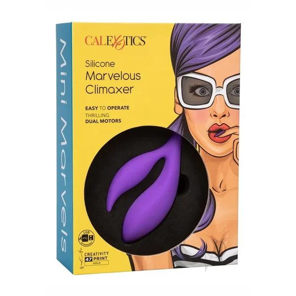 Mini Marvels Marvelous Climaxer Silicone Massager Flexible Clitoral Vibrator