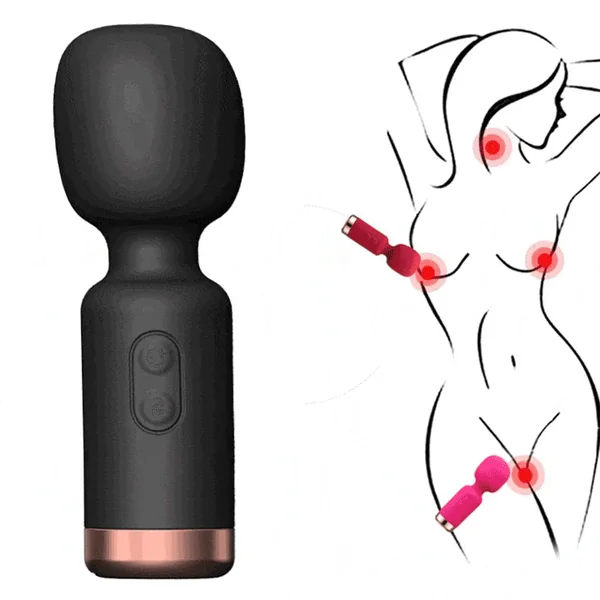Mini Strong Shock Vibrator Multi Frequency Second Small Massage