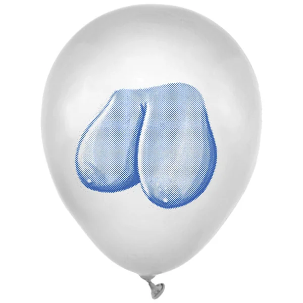 Mini-boob Balloons - Pack Of 8