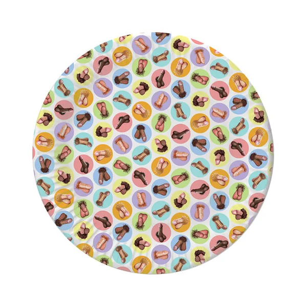 Mini-penis Plates - Pack Of 8