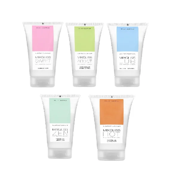 MIXGLISS Flavored Lubricant Fruits Water Based Personal Sex Lube